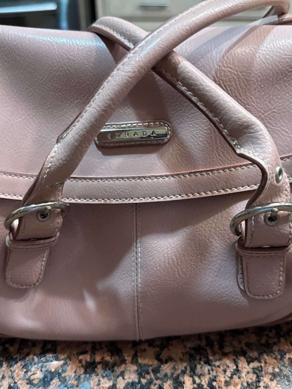 Pink handbag